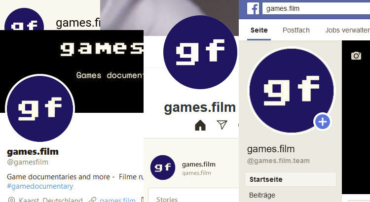 games.film social media channels